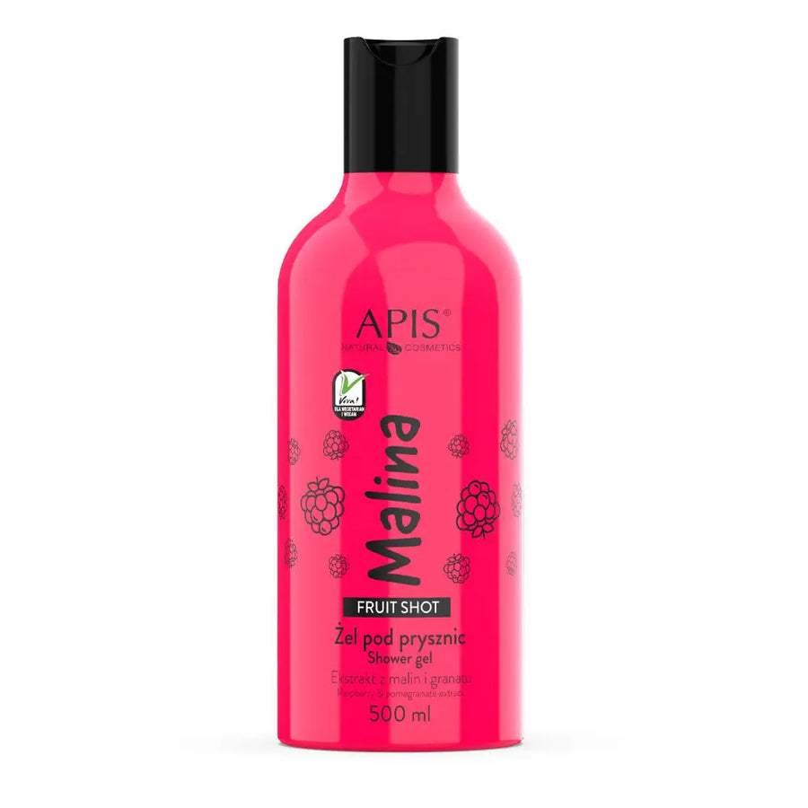 Apis Fruit Shot Himbeer-Duschgel 500 ml - Duschgel