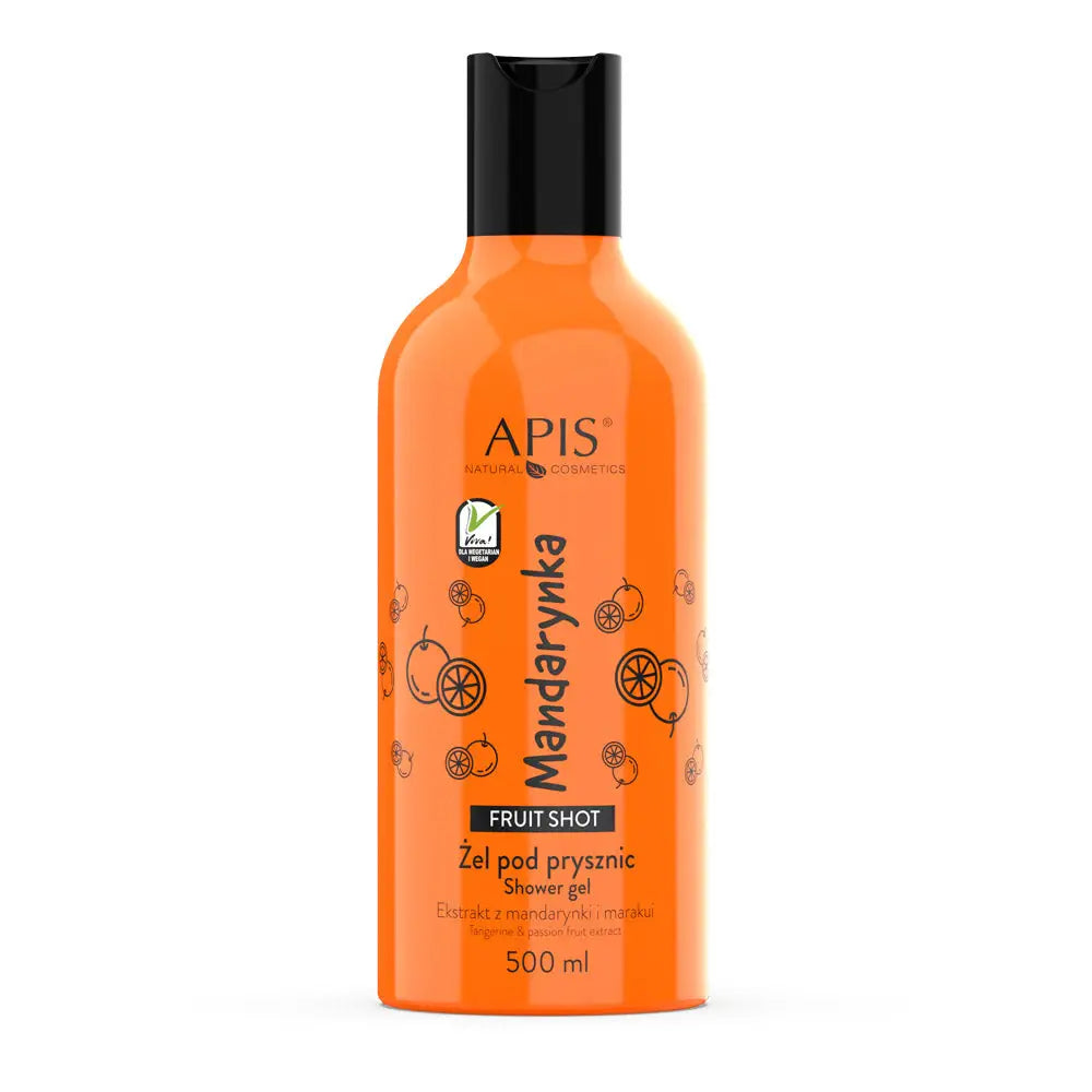 Apis Fruit Shot Mandarine Duschgel 500 ml - Körperpflege