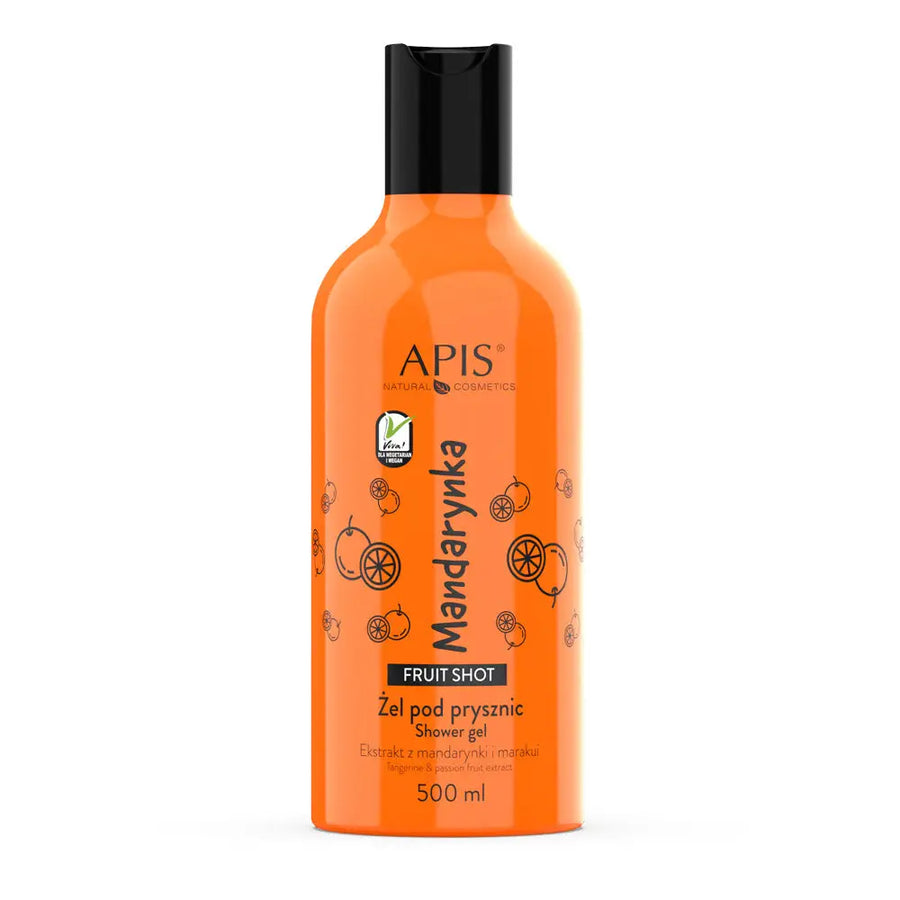 Apis Fruit Shot Mandarine Duschgel 500 ml - Körperpflege
