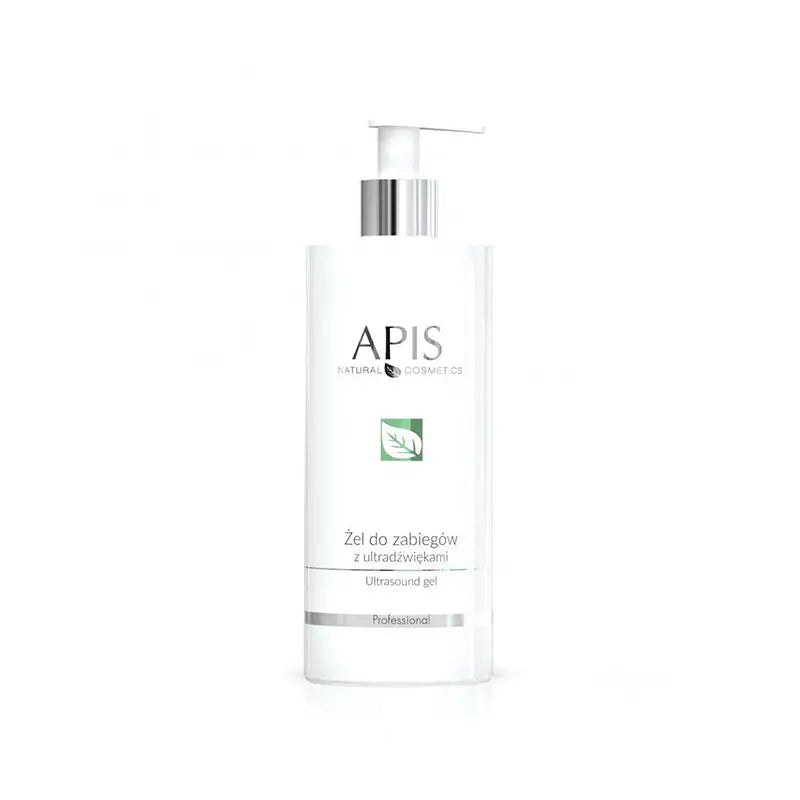 Weiße Ultraschallgel-Flasche mit Pumpspender für Apis Gel für Behandlungen mit Ultraschall 500ml
