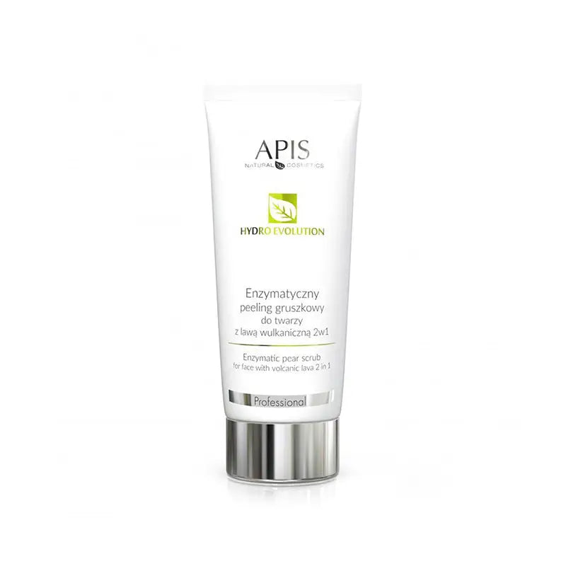 Tube des enzymatischen Birnenpeelings mit vulkanischer Lava von Apis Hydro Evolution