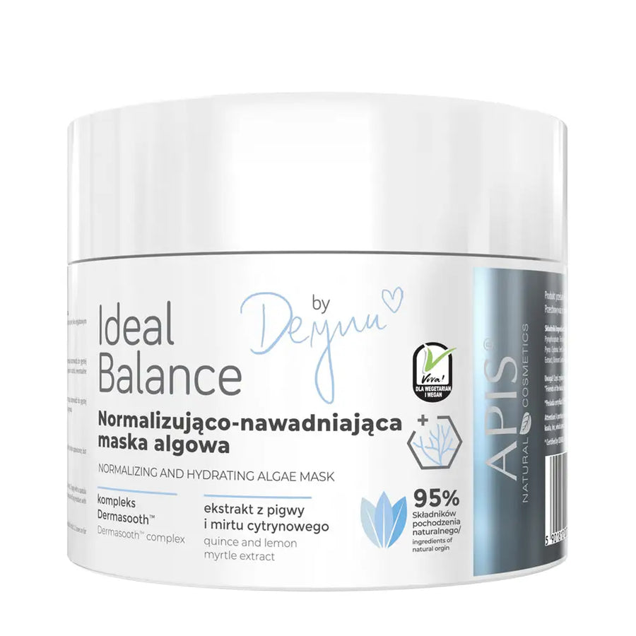 APIS Ideal Balance Von Deynn Normalisierende und feuchtigkeitsspendende Algenmaske 100 g