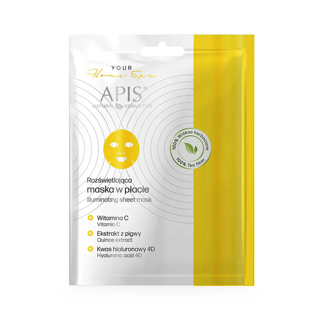 Apis leuchtende Tuchmaske 20 g - Gesichtspflege