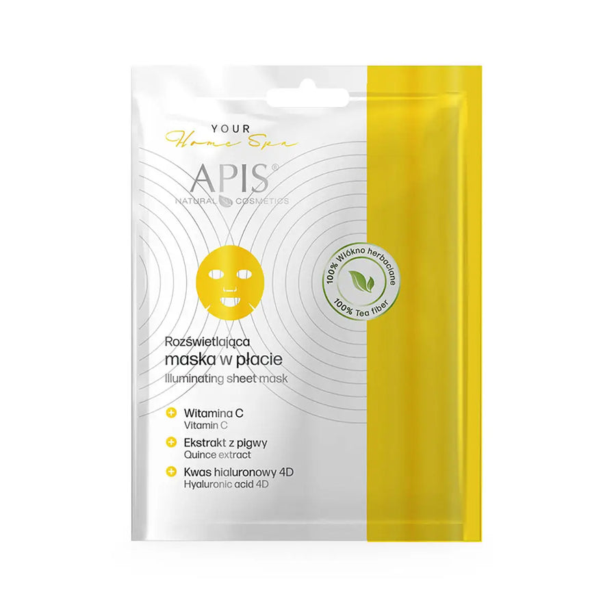 Apis leuchtende Tuchmaske 20 g - Gesichtspflege