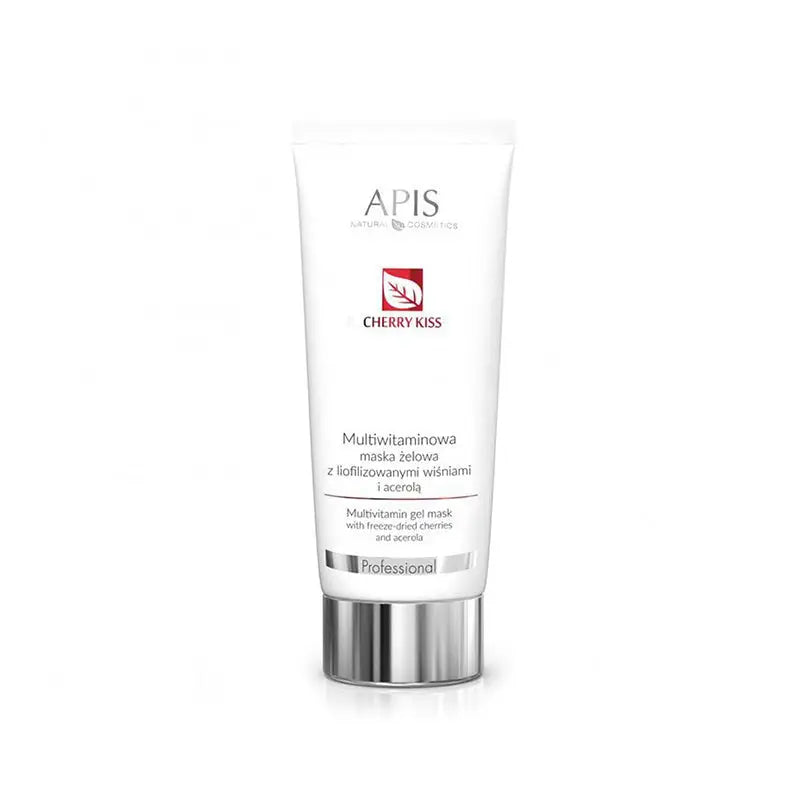 Tube mit Multivitamin-Gelmaske mit gefriergetrockneten Kirschen und Acerola