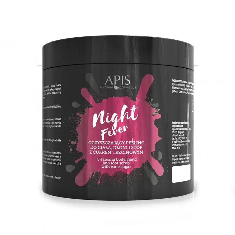 Apis Night Fever Reinigungspeeling für Körper Hände und Füße 700 g - Körperpflege