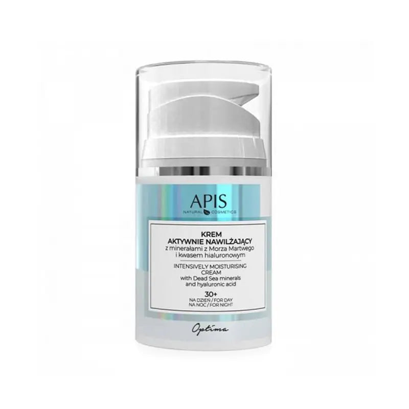 Apis optima aktive Feuchtigkeitscreme mit Mineralien aus dem Toten Meer und Hyaluronsäure Tag und Nacht 30 + 50 ml
