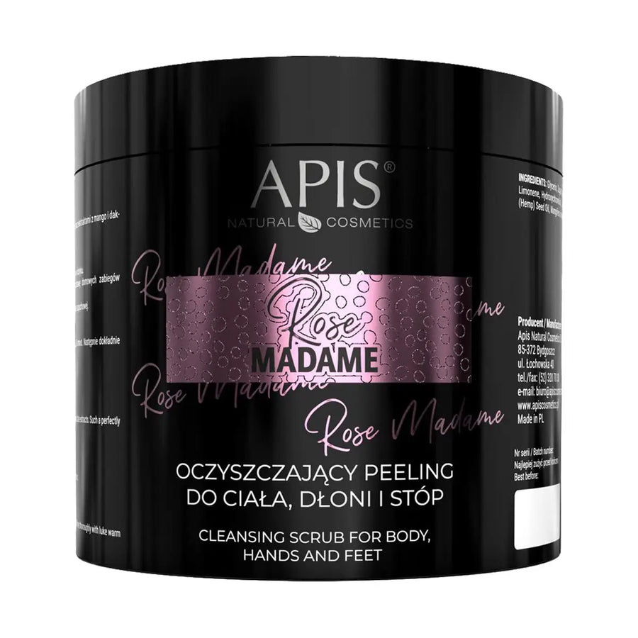 Apis Rose Madame reinigendes Körper- und Fußpeeling 700 g - Körperpflege