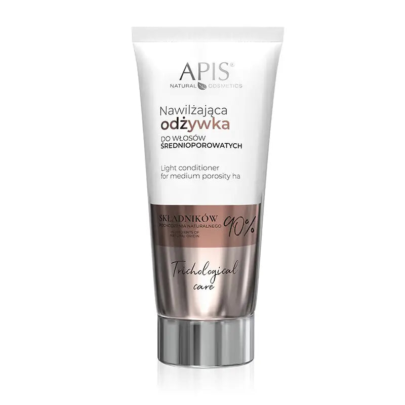 APIS TRICHOLOGICAL CARE Feuchtigkeitsbefeuchtende mittelporöse Haarspülung 200ml - Haarspülung