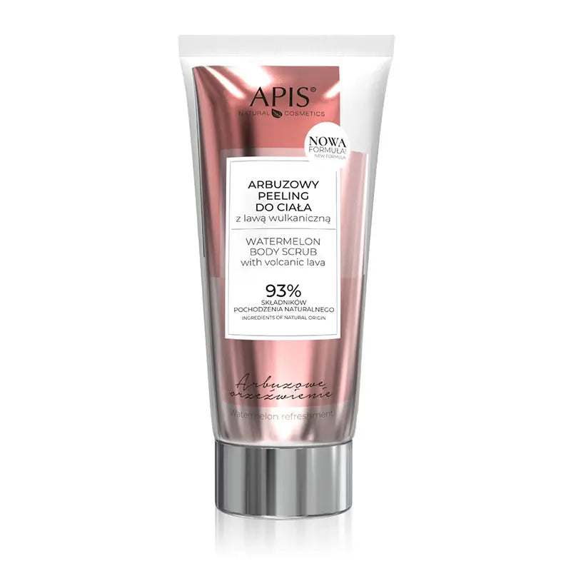 Apis Wassermelonen-Erfrischung Wassermelonen-Körperpeeling mit Vulkanlava 200 ml - Körperpflege