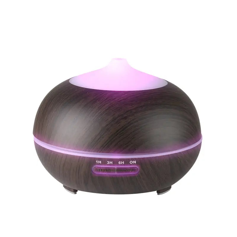 Aroma Diffusor Luftbefeuchter spa 06 dark wood 400ml + Timer - Aroma Diffusor