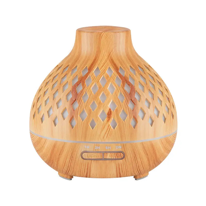 Aroma Diffusor Luftbefeuchter spa 10 light wood 400ml + Timer - Aroma Diffusor