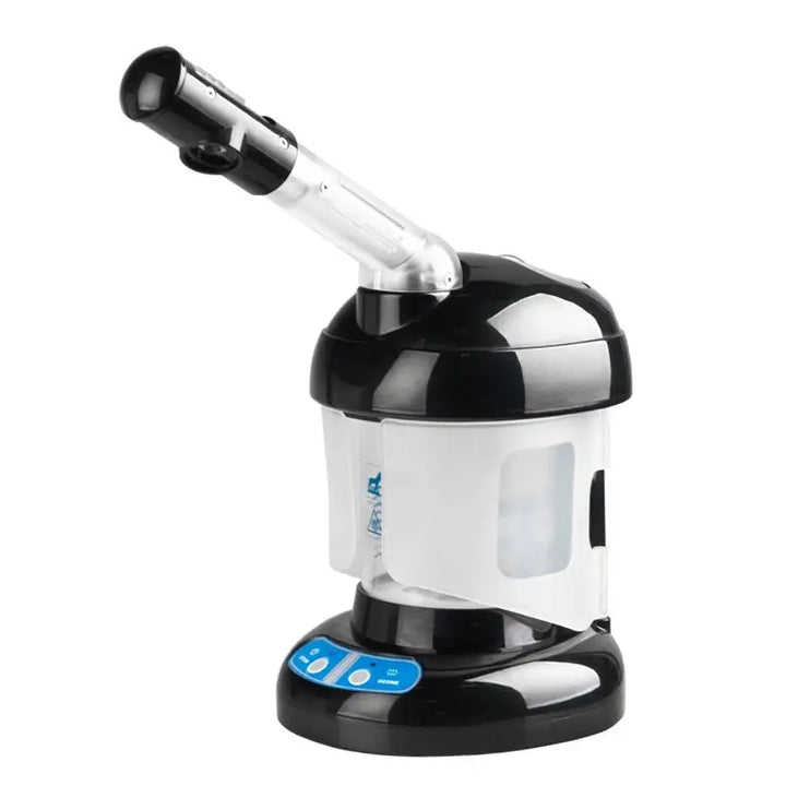 Schwarz-weißer Gesichts-Dampfer Aromabedampfer Mini mit Haarbefeuchter JY-15C