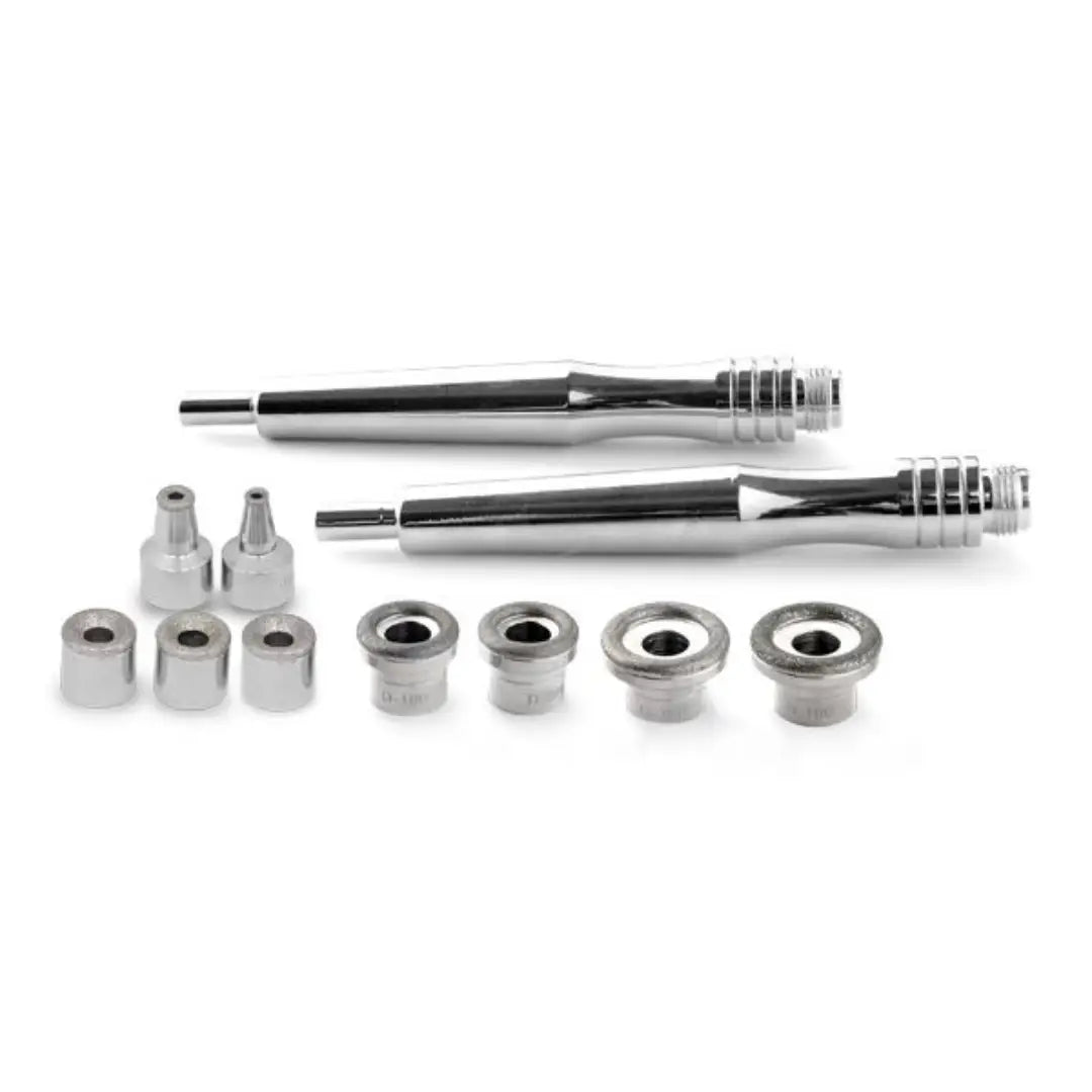 Polierte Metall-Dentalwerkzeuge und Aufsätze für Mikrodermabrasion Set
