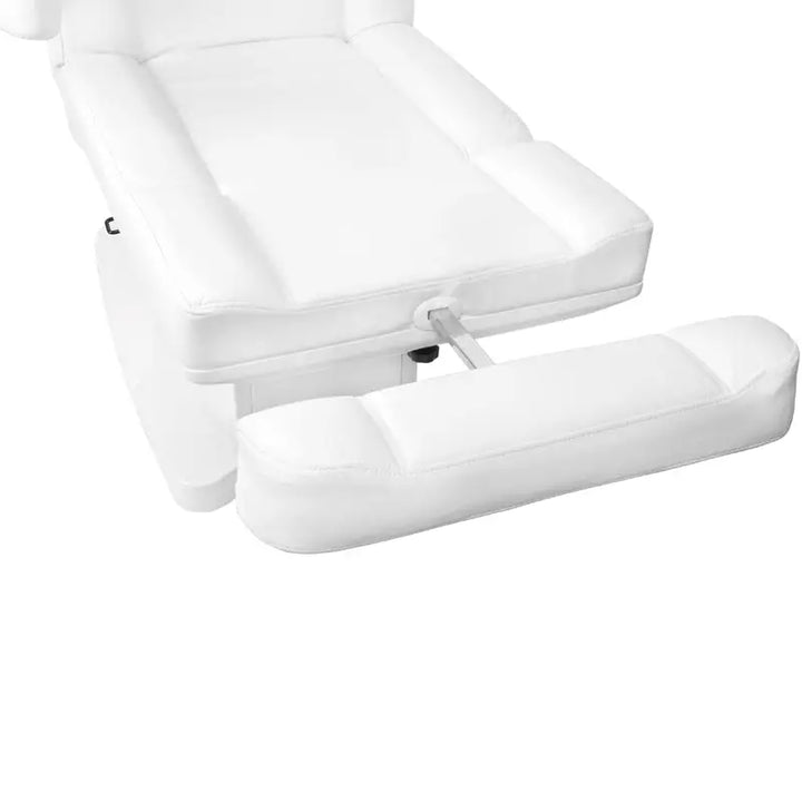 Weiße gepolsterte Massagebank Azzurro Elektrische Kosmetikliege 708a mit 4 Motoren