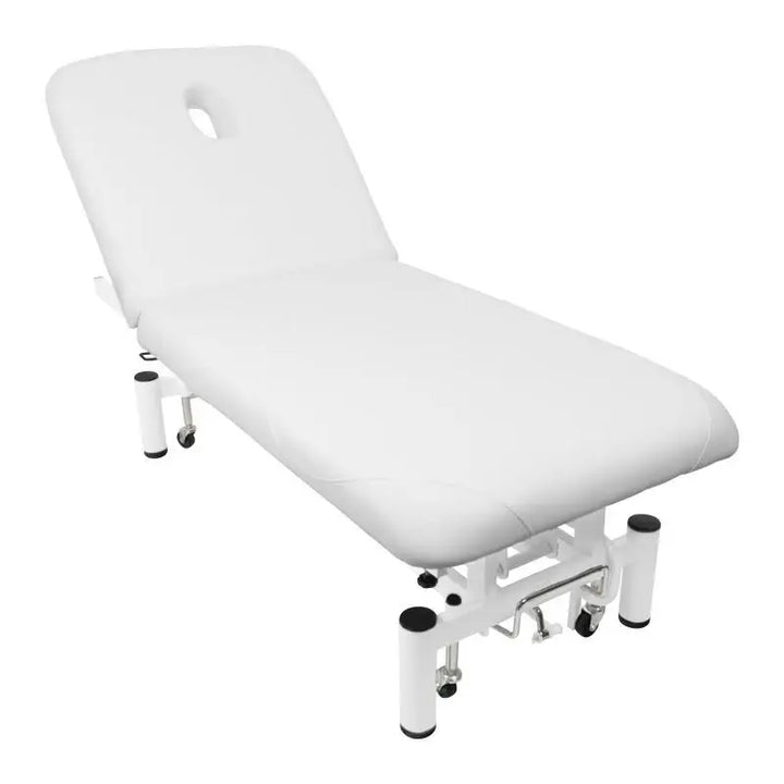 Weiße verstellbare Untersuchungsliege Azzurro Elektrische Massageliege 684 1 Motor