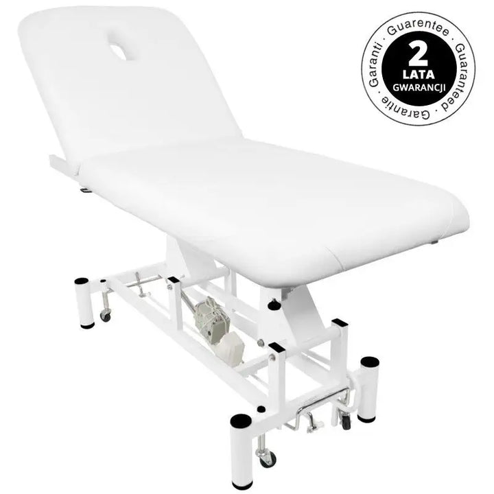 Weiße elektrische Massageliege Azzurro Elektrische Massageliege 684 mit 1 Motor