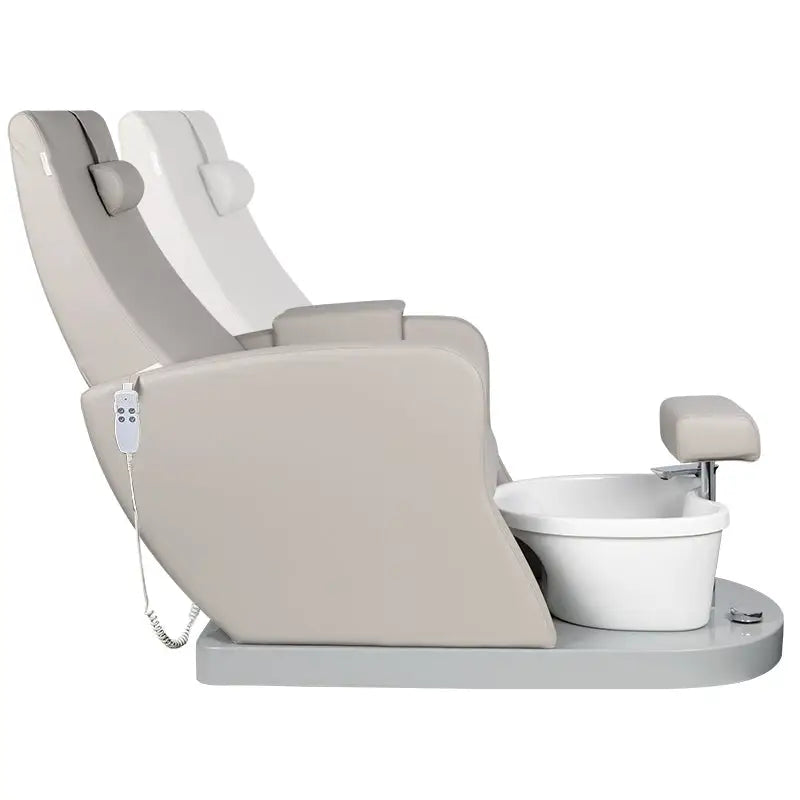 Azzurro Fußpflegestuhl Pediküre Spa 016 Grau - Fußpflegestühle