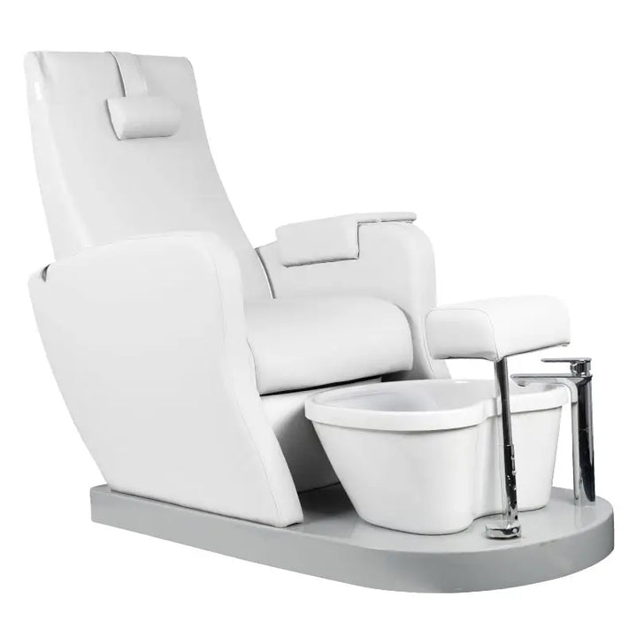 Azzurro Fußpflegestuhl Pediküre Spa 016 Weiß - Fußpflegestühle
