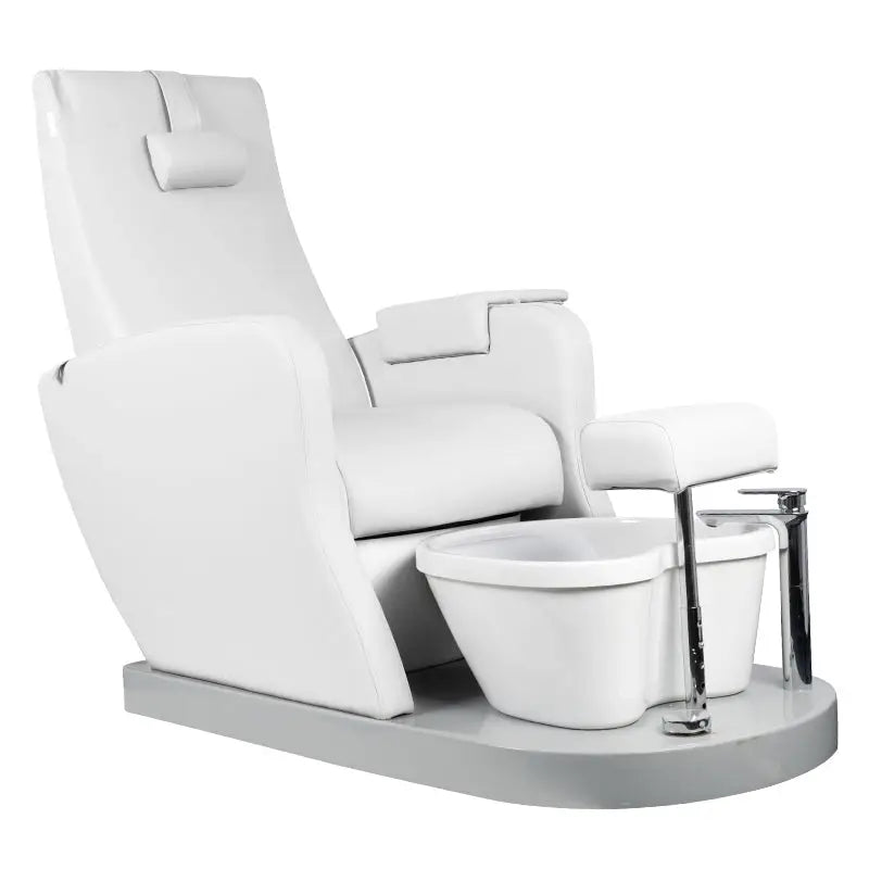 Azzurro Fußpflegestuhl Pediküre Spa 016 Weiß - Fußpflegestühle