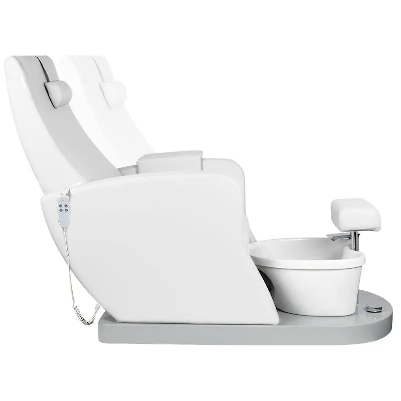 Azzurro Fußpflegestuhl Pediküre Spa 016 Weiß - Fußpflegestühle