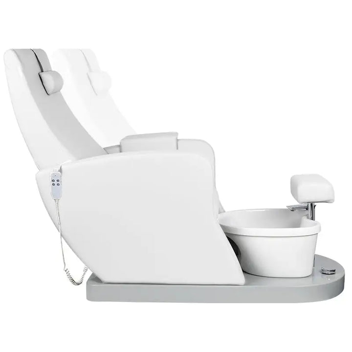 Azzurro Fußpflegestuhl Pediküre Spa 016 Weiß - Fußpflegestühle