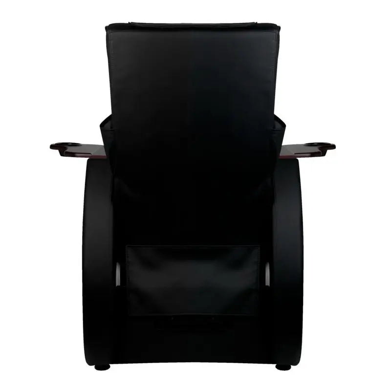Schwarzer Leder-Recliner mit Cupholders für Azzurro Fusspflegestuhl Spa Meinung