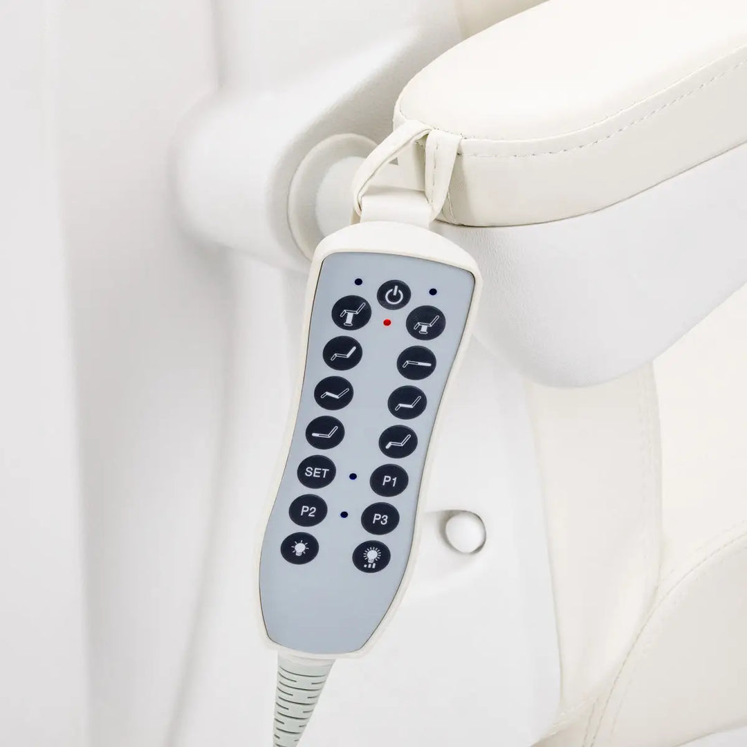 Azzurro Kosmetikstuhl Elektrisch 873 weiß - Kosmetikstuhl