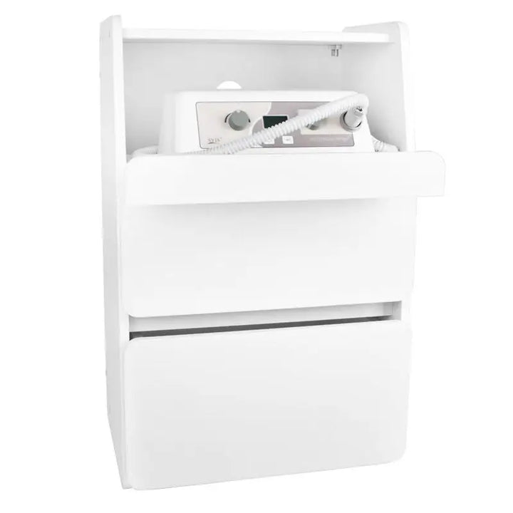 Weißes Azzurro Schrank Midi 970 mit medizinischem Gerät für Arztpraxis