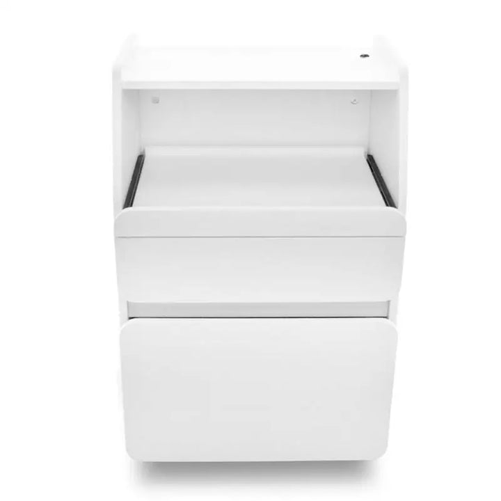 Weißer Nachtschrank mit zwei Schubladen im Produkt Azzurro Schrank Midi 970 Weiß