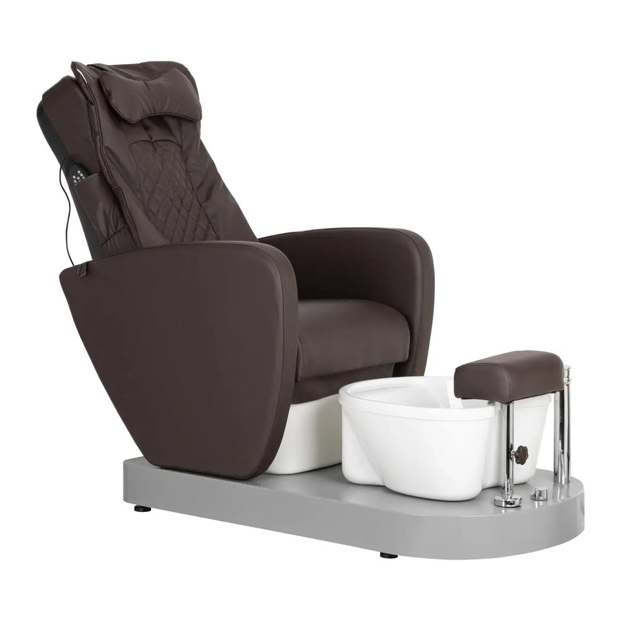 Azzurro Spa Chair Für Pediküre 016C mit Hydromassage Braun - Kosmetikliege