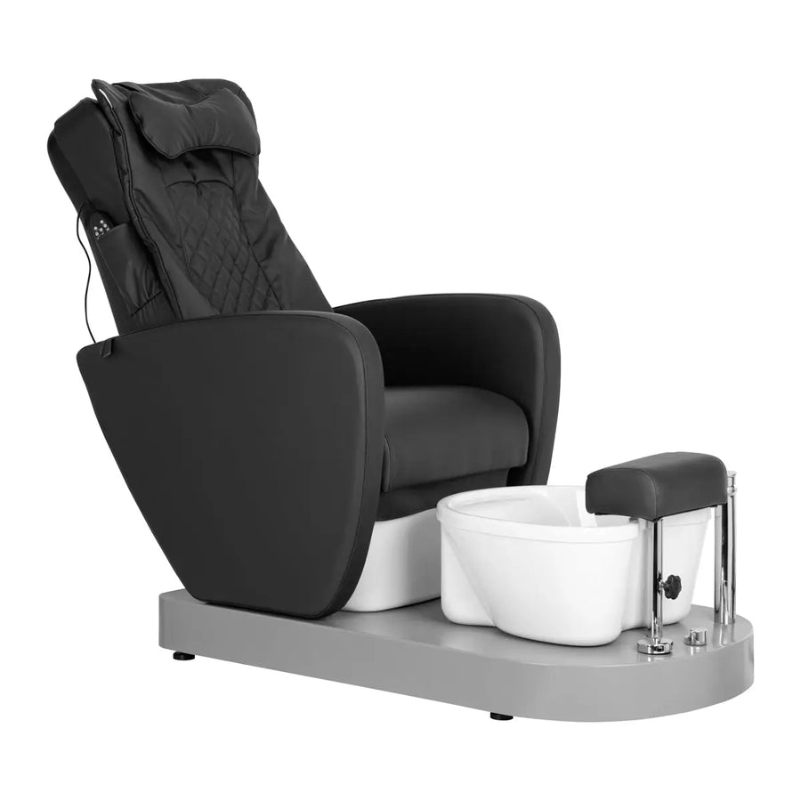 Azzurro Spa Chair Für Pediküre 016C mit Hydromassage Schwarz - Kosmetikliege