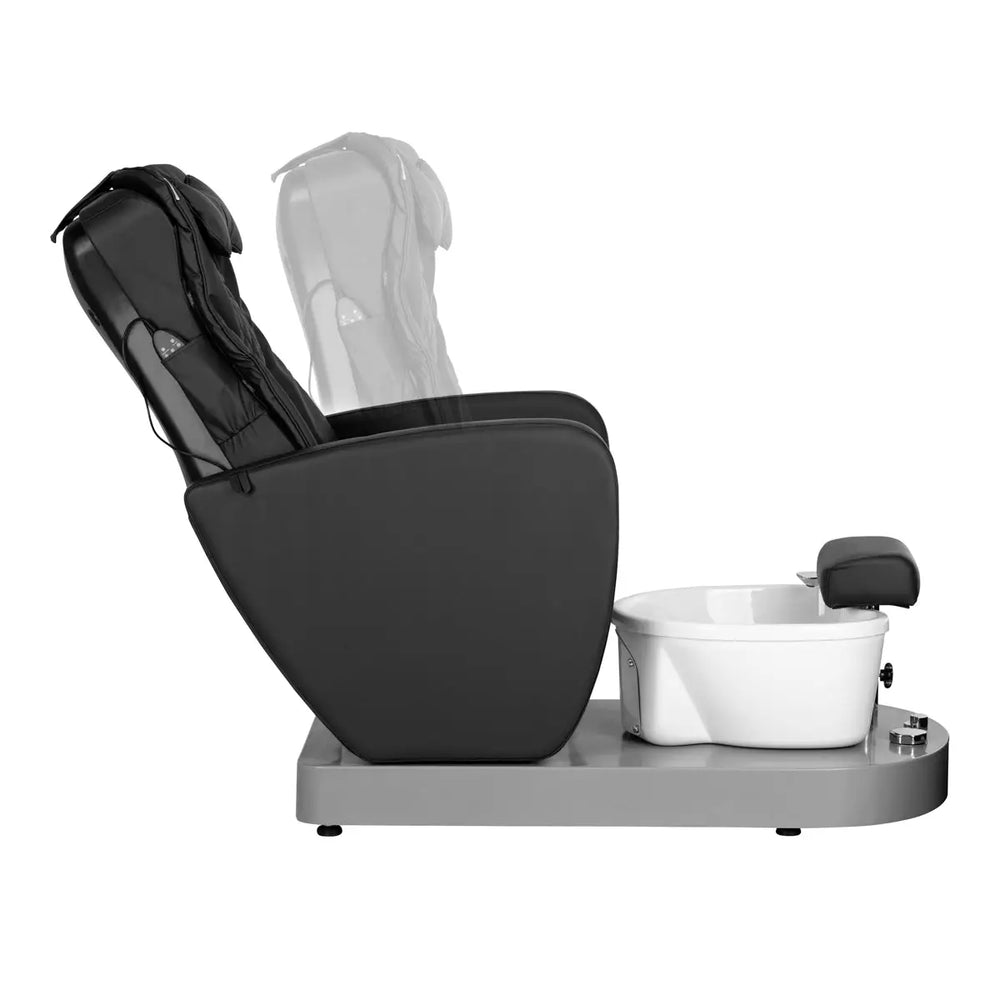 Azzurro Spa Chair Für Pediküre 016C mit Hydromassage Schwarz - Kosmetikliege