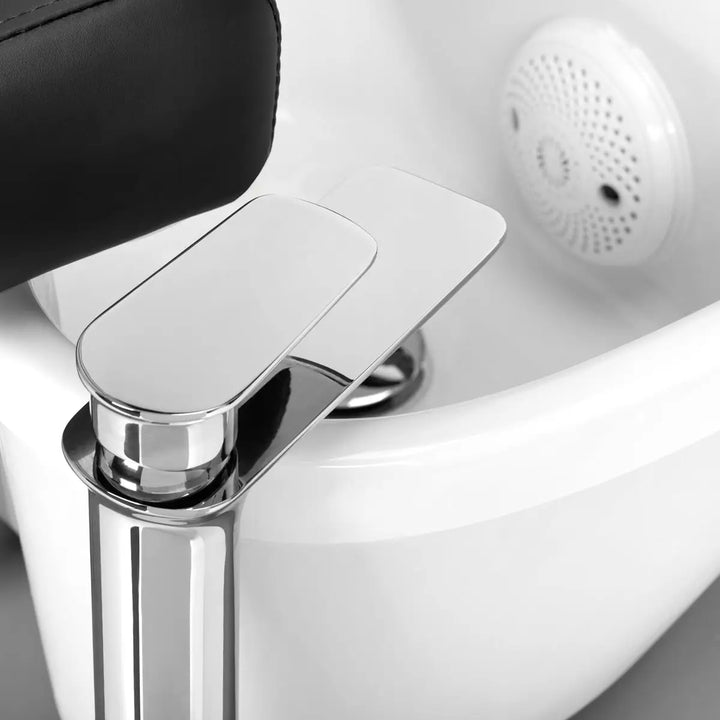 Azzurro Spa Chair Für Pediküre 016C mit Hydromassage Schwarz - Kosmetikliege