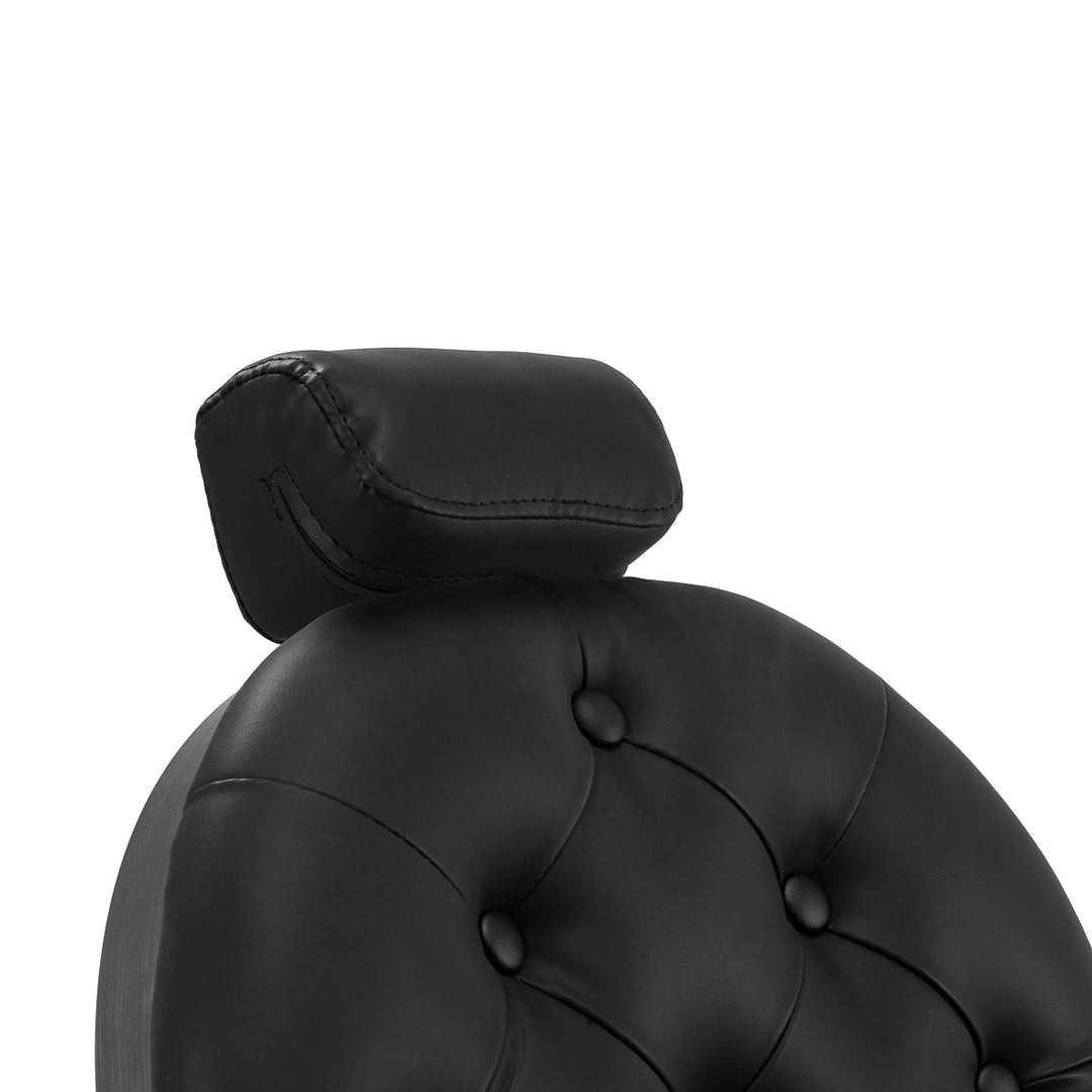 Barberstuhl Gabbiano Niccolo Schwarz