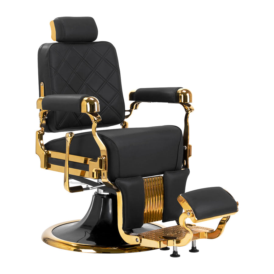 Barberstuhl Leonardo Schwarz