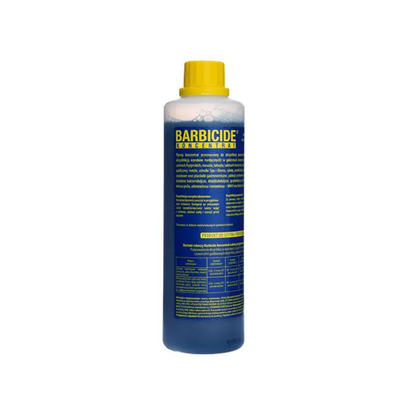 Blaue Barbicide Desinfektionskonzentratflasche fürHaube und Gerätedesinfektion