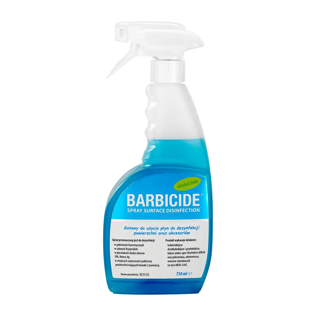Barbicide geruchsloses spray zur desinfektion aller oberflächen 750ml - Desinfektion