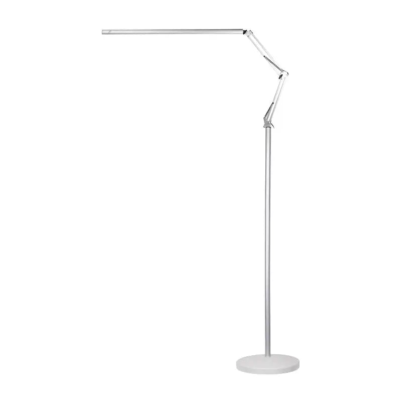 Behandlungslampe LED all4light Line 2 Silber mit Stativ - Schreibtischlampe