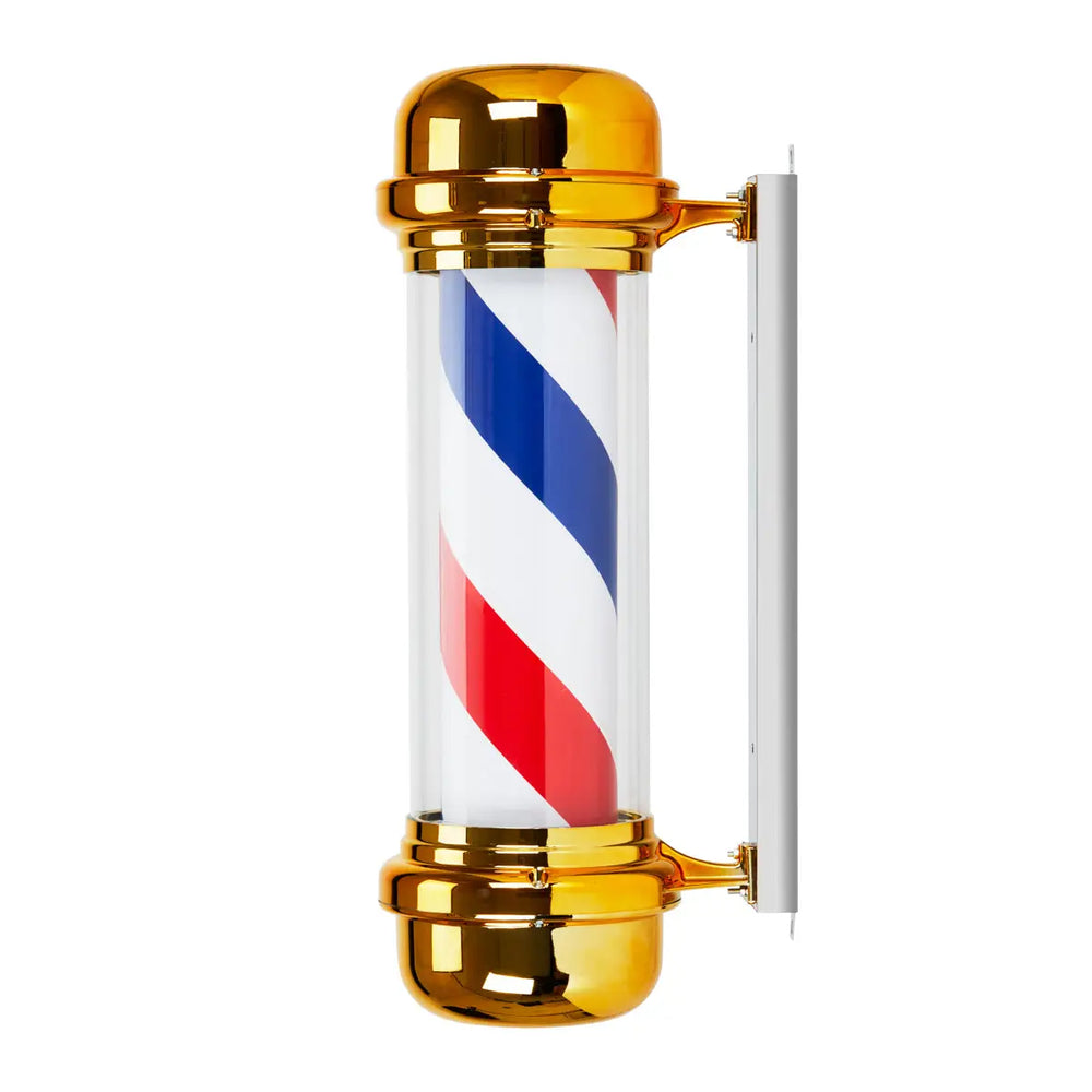 Beleuchteter Plafond Friseursalon BB-02 gold groß - Beleuchteter Plafond