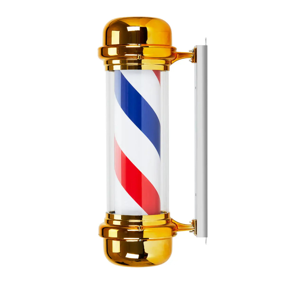 Beleuchteter Plafond Friseursalon BB-02 gold groß - Beleuchteter Plafond