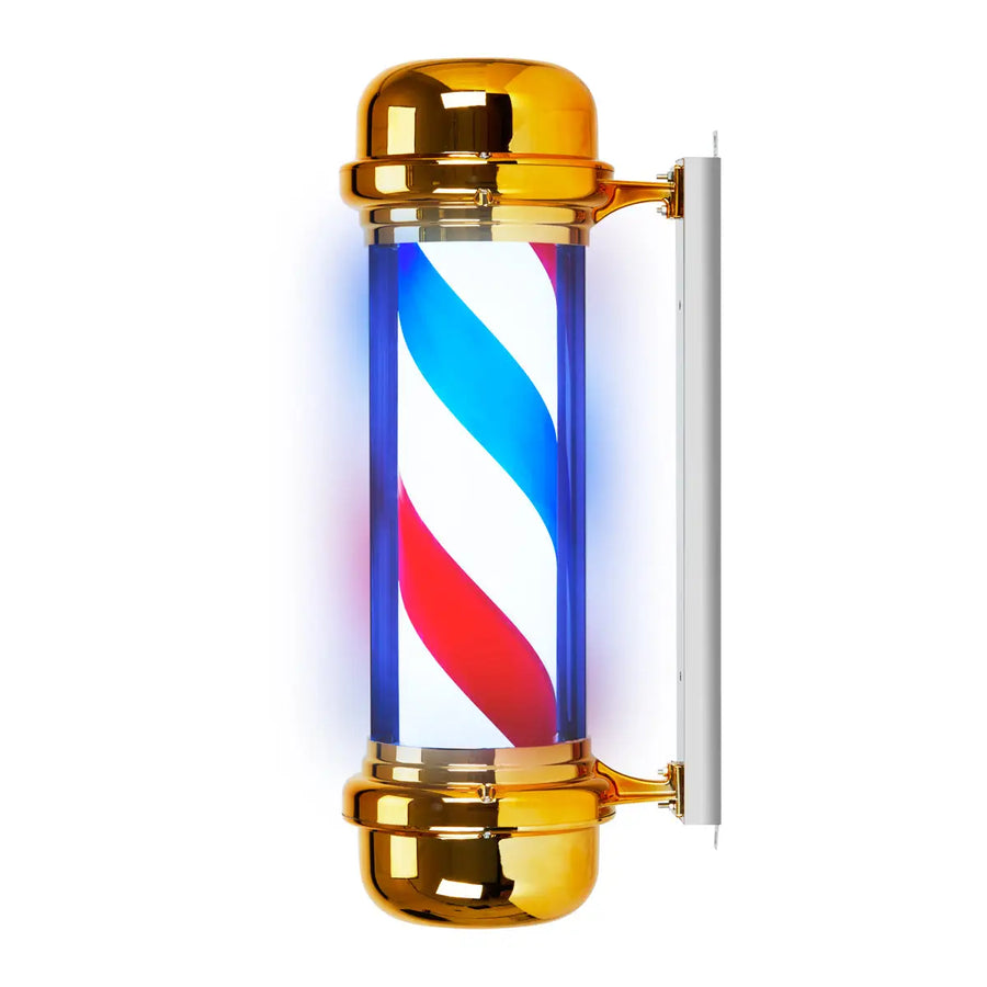 Beleuchteter Plafond Friseursalon BB-02 gold groß - Beleuchteter Plafond