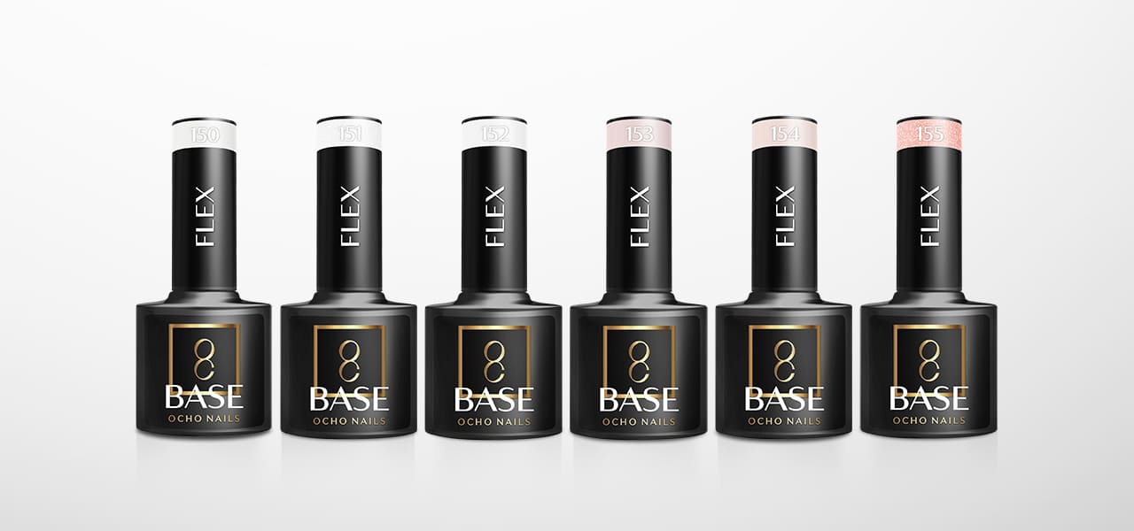 OCHO NAILS Flex base 154 -5 g