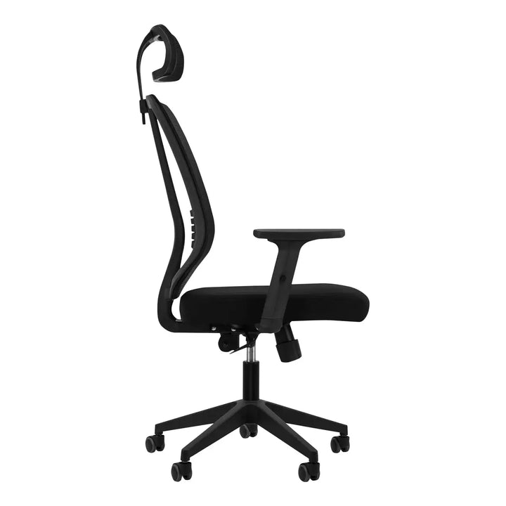 Bürostuhl QS-16A schwarz - Bürostuhl