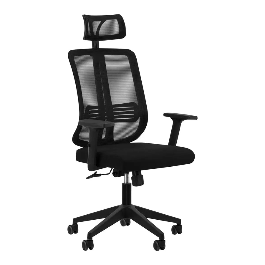 Bürostuhl QS-16A schwarz - Bürostuhl