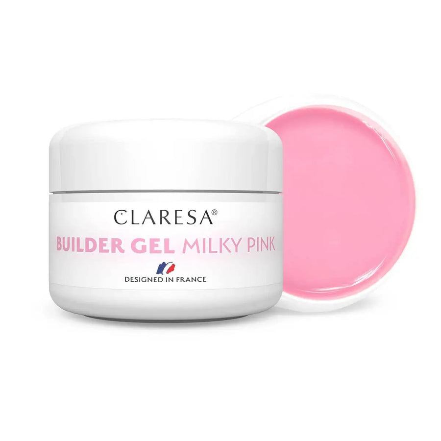 Claresa Aufbaugel Milchig Rosa -15 g - Aufbaugel