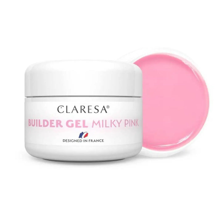 Claresa Aufbaugel Milchig Rosa -25 g - Aufbaugel