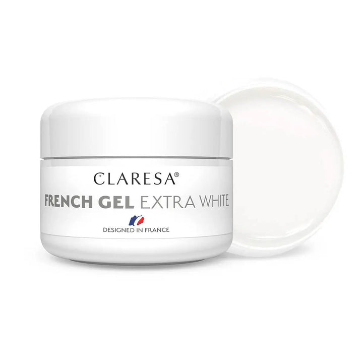 Claresa French Gel Extra Weiß 15 g - Nagellack