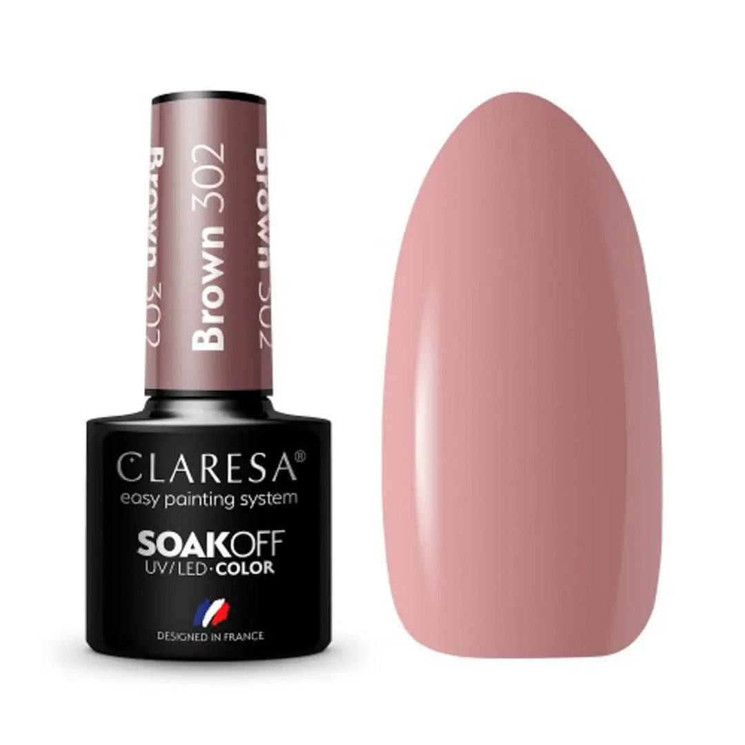 Claresa Gel Politur Braun 304 -5g - Nagellack