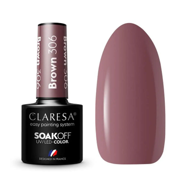 Claresa Gel Politur Braun 306 -5g - Nagellack